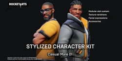 Stylized Character Kit: Casual 01 Header Image